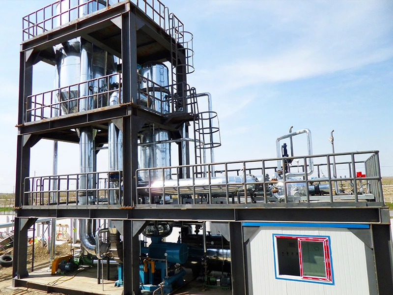 Multi Effect Plate Type + Tube Type / Forced Circulation Evaporator