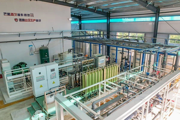 Treatment of concentrated liquid from domestic waste landfills