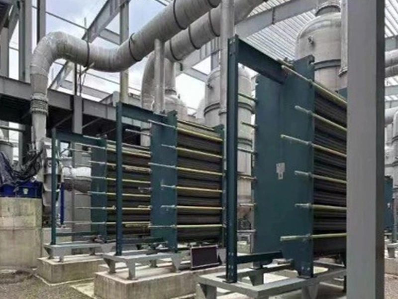 MVR Three Effect For 80 Tonnes Evaporation Capacity In Hungary