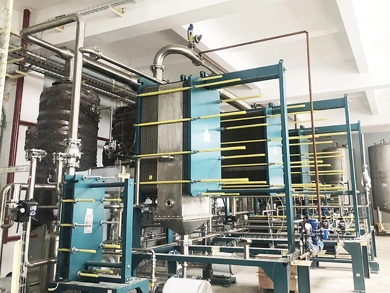 Multi Effect MVR + TVR Mannitol Concerntration Evaporator