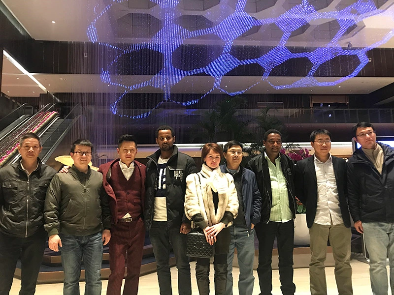 Ethiopian customer visit