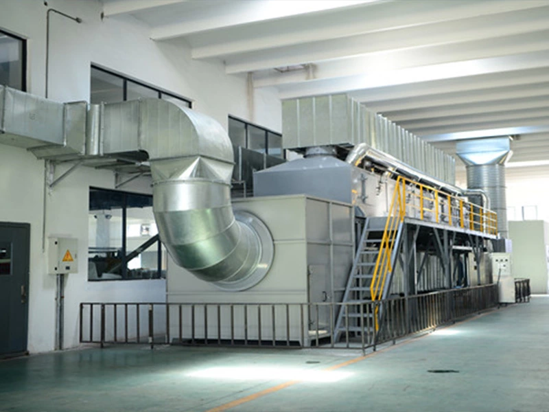 Catalytic combustion equipment