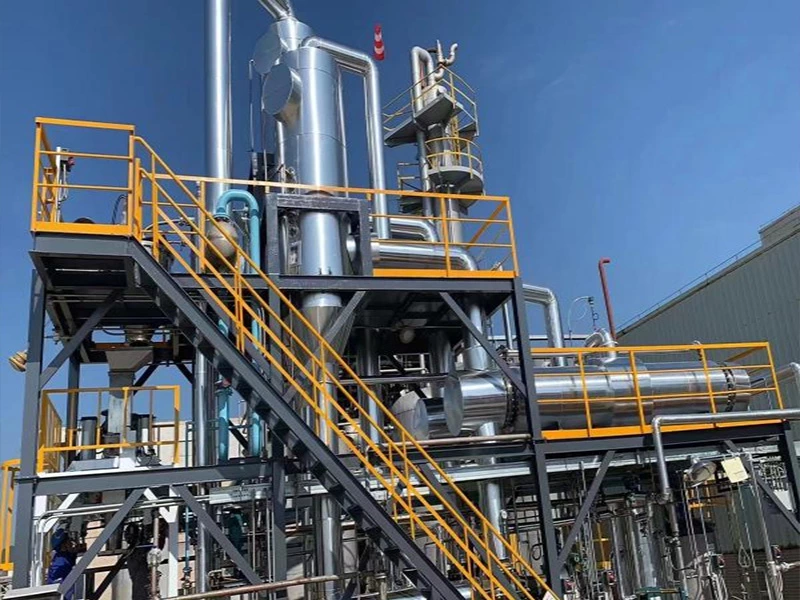 Three Effect Sodium Chloride & Sodium Nitrate Tube Forced Circulation