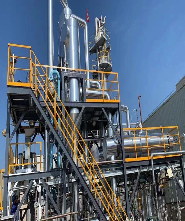 Three Effect Sodium Chloride & Sodium Nitrate Tube Forced Circulation