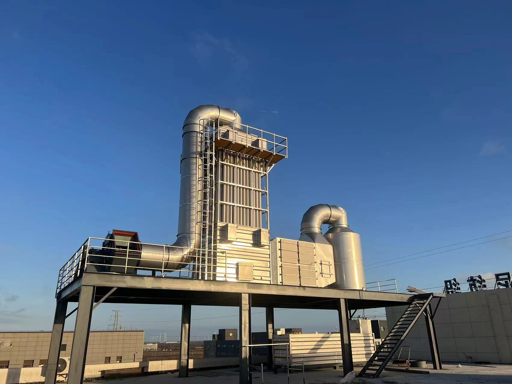 RTO thermal storage incineration device