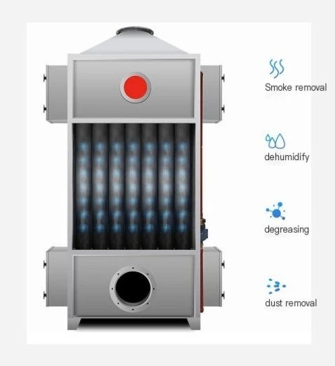 High voltage static electricity Tar catcher