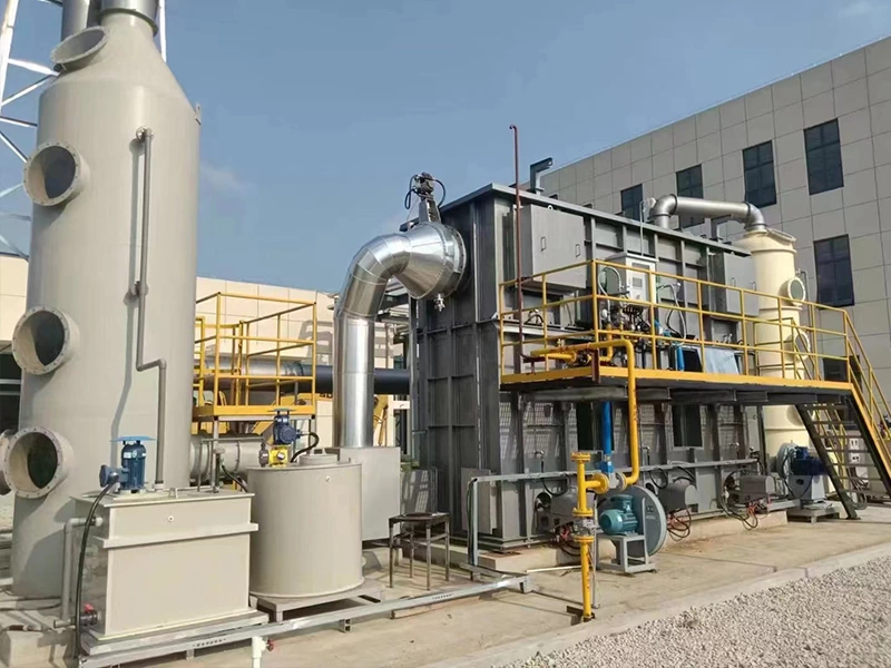 Spray tower