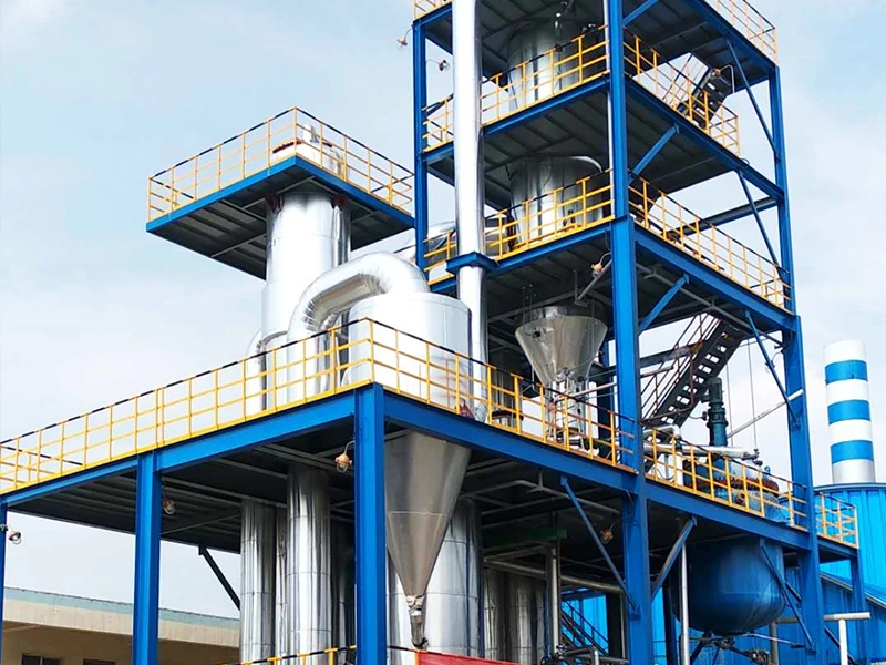 Zero discharge of high salt wastewater