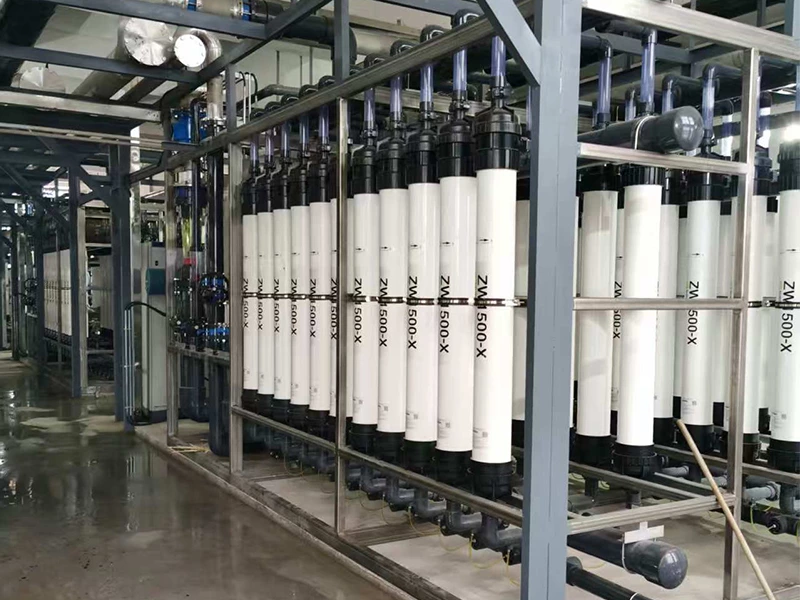 Zero discharge of high salt and organic wastewater