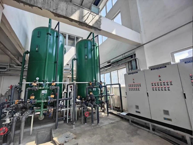 Softening treatment equipment for water treatment