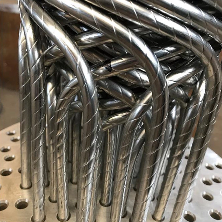 Spiral wound tube heat exchanger