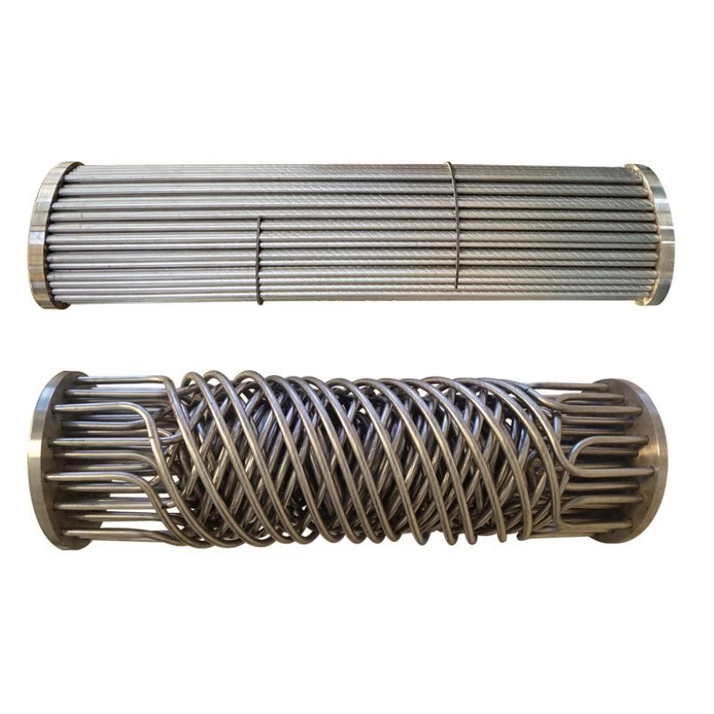 Spiral wound tube heat exchanger