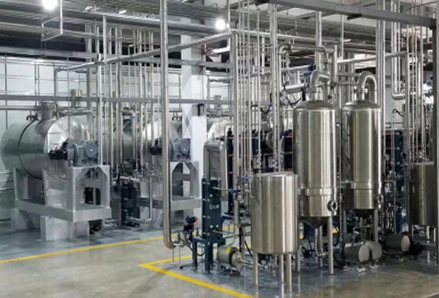 Evaporation process: 2 effects