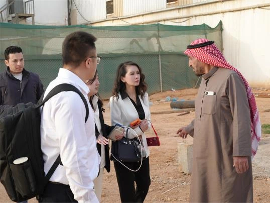Deepening Presence in the Middle East Market! Gaojie Group Chairwoman Yao Minmin Leads Team to Saudi Arabia for Exhibition and In-Depth Business Visits
